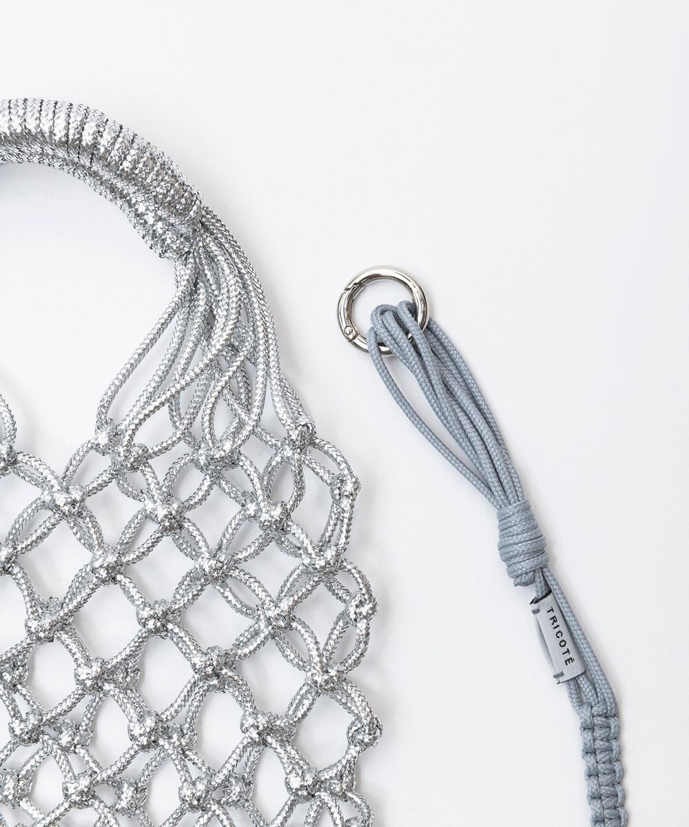 TRICOTE マクラメミニショルダーバッグ【巾着ポーチ付き】 