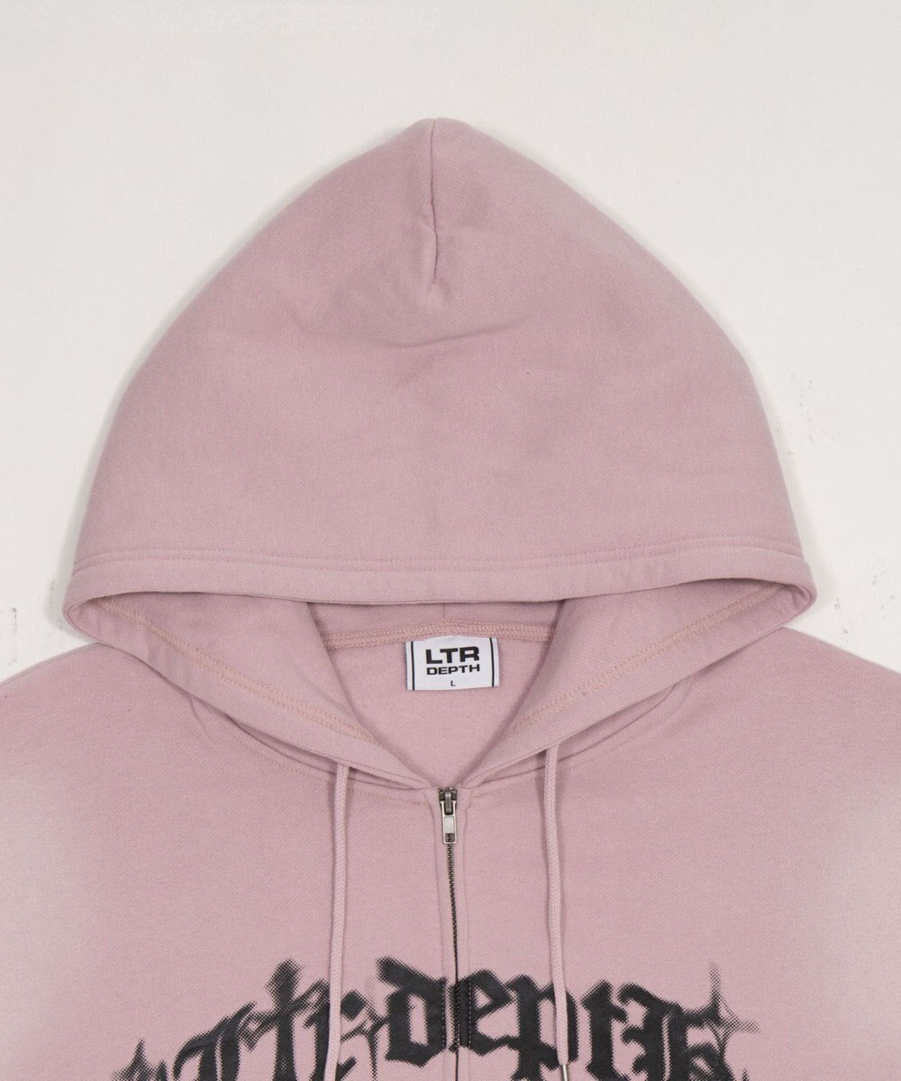 WEGO 【ユニセックス着用ITEM】グラフィックZIPパーカー 