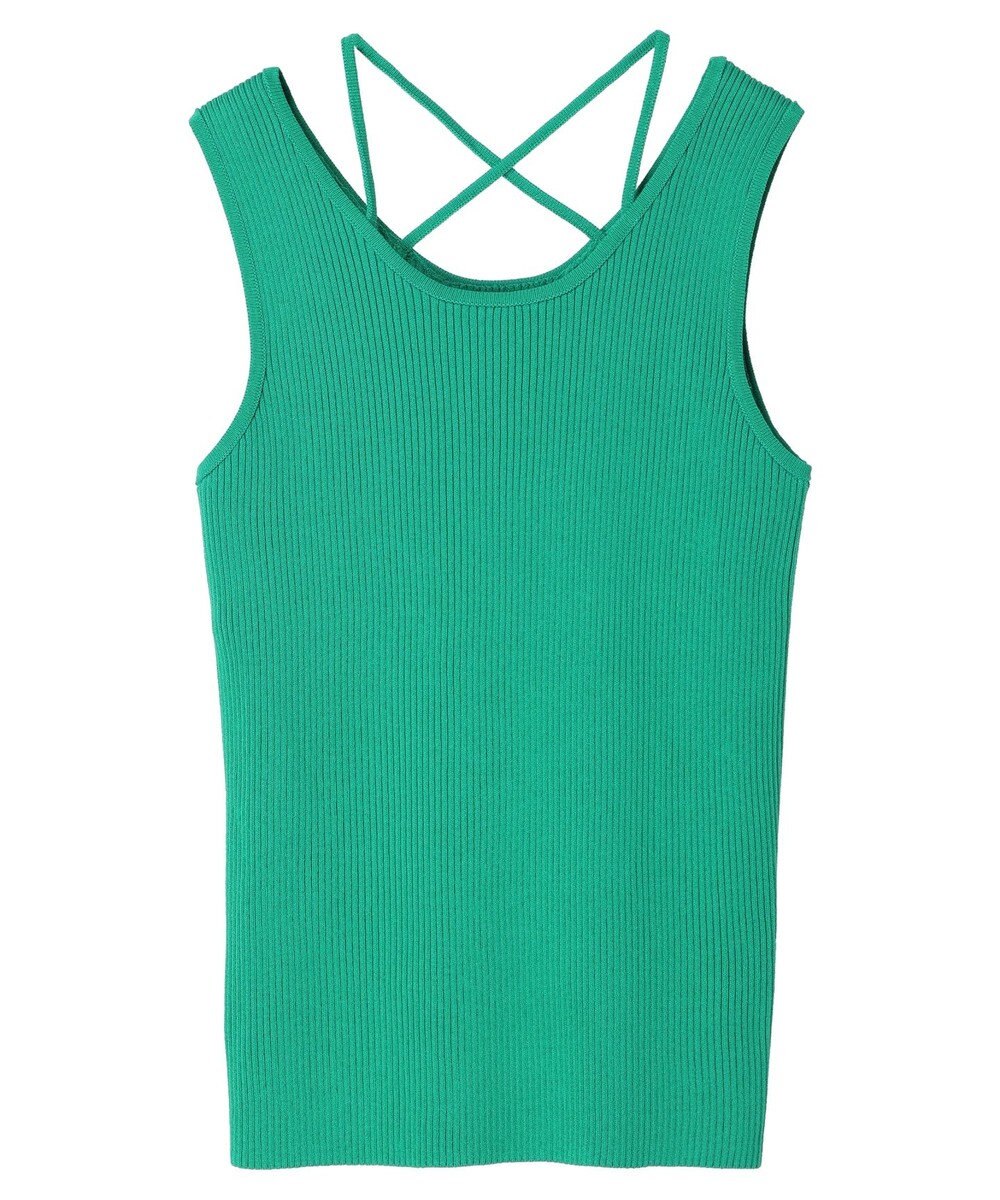 earth music&ecology レイヤリングニットタンクトップ 