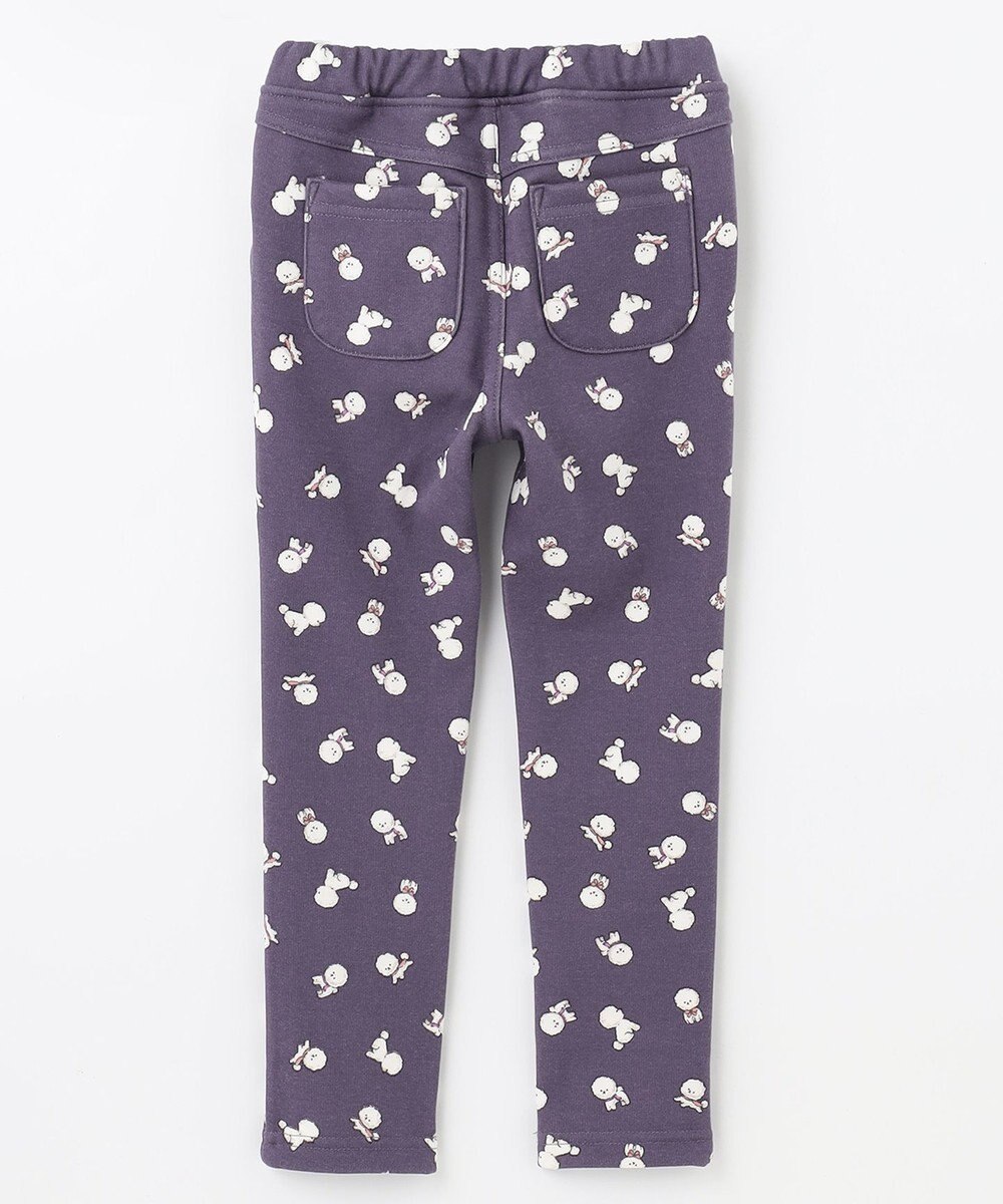 ANY KIDS 裏シャギー総柄ガーリーパンツ 