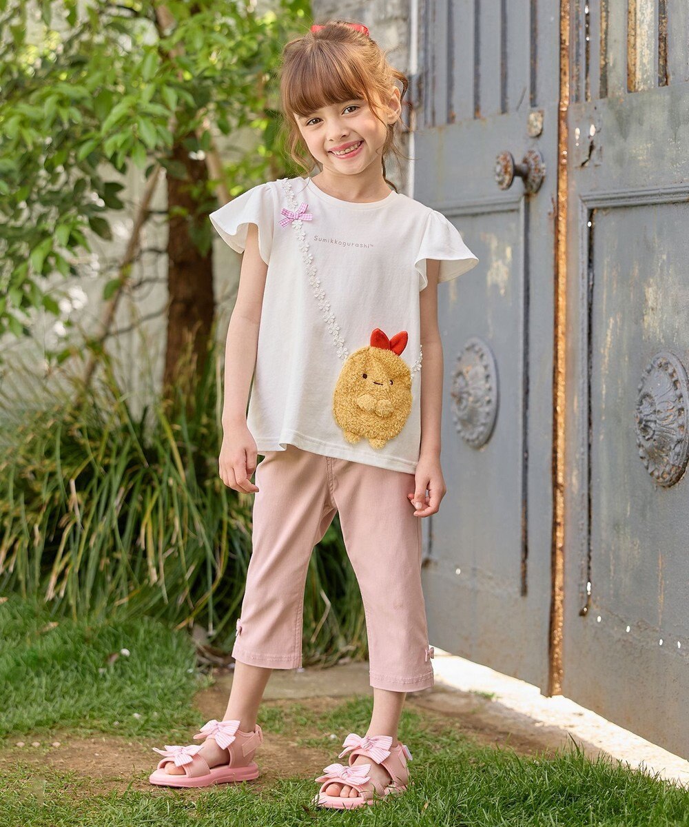 ANY KIDS 【WEB限定/すみっコぐらし】ポシェットTシャツ 