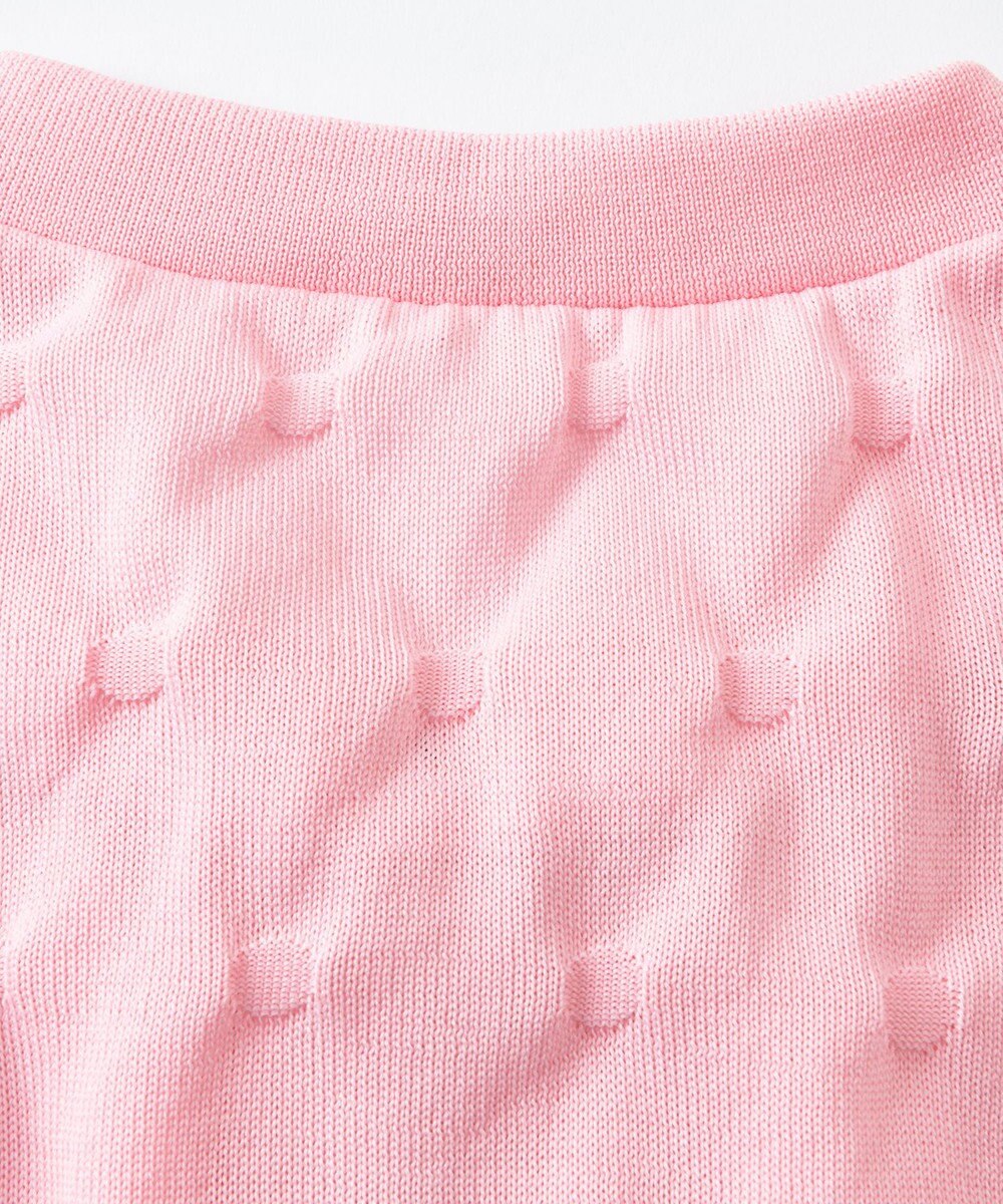 TRICOTE バイカラーショートカーディガン 