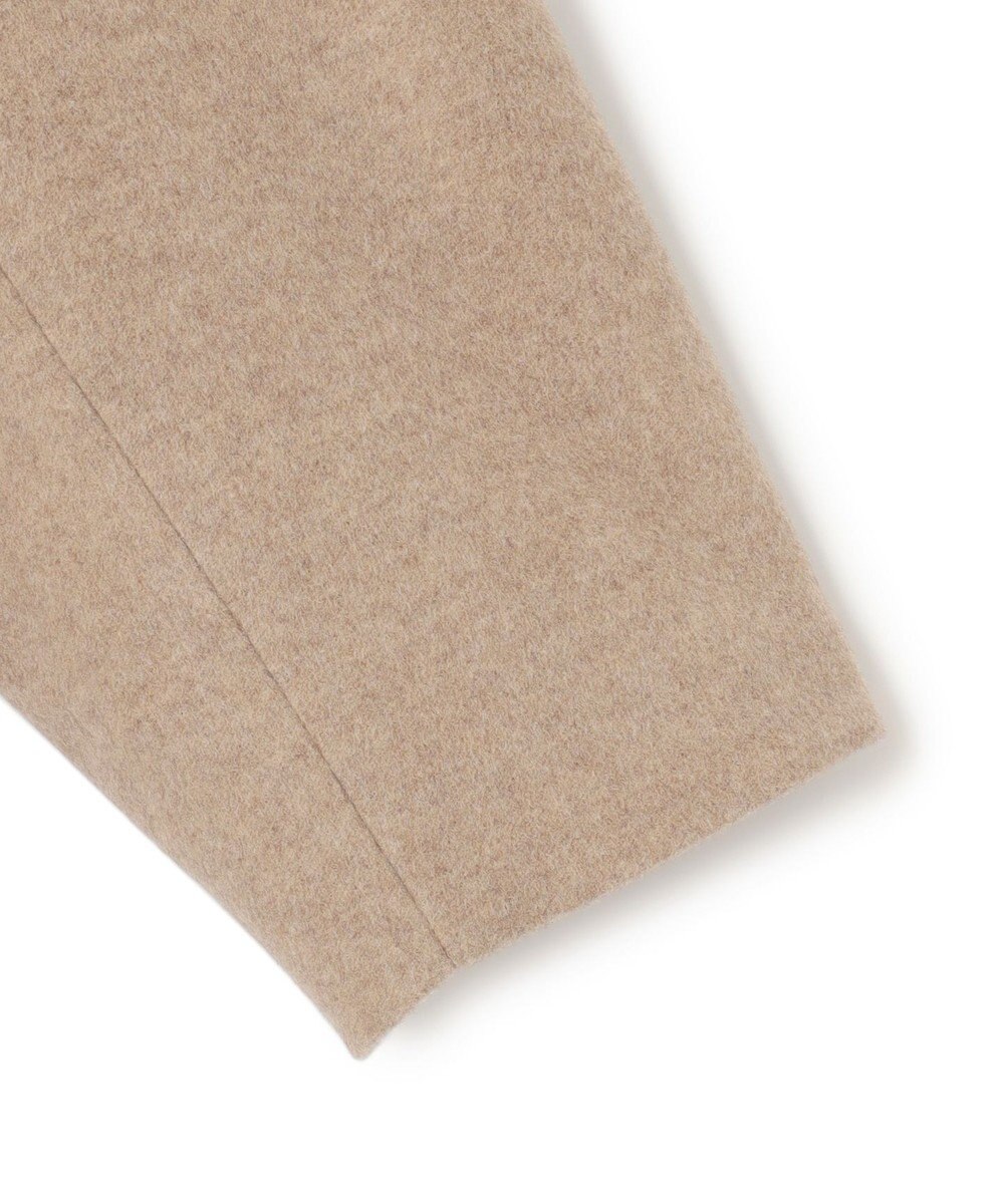 BEIGE， 【VERY NaVY12月号掲載】LABBOCK / ウール混ラグランステンカラーコート 