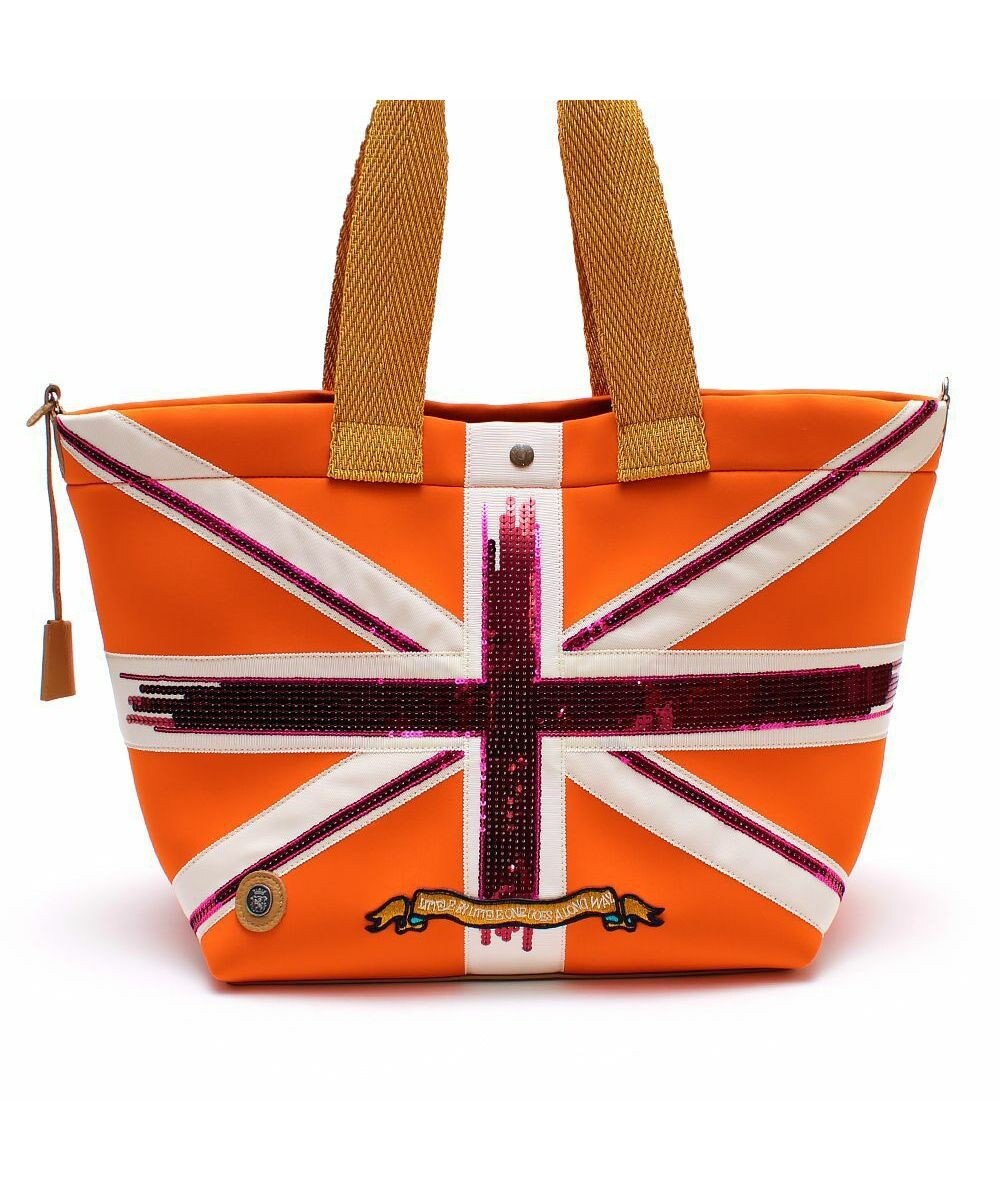 A.D.M.J. 【魔法の様に軽い】マジックライト/ユニオンジャックデイリートート25cm(Dカン+) 