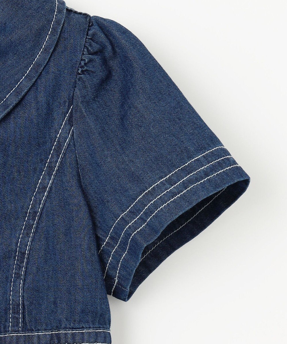 組曲 KIDS 【100㎝】デニム ワンピース 