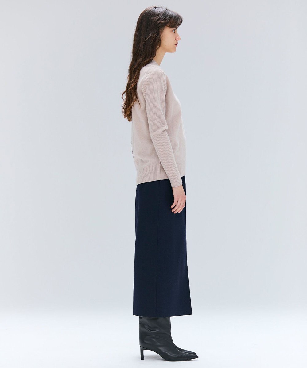 BEIGE， 【VERY NaVY12月号掲載】BUNNELL / ウールハイウエストタブボタンスカート 