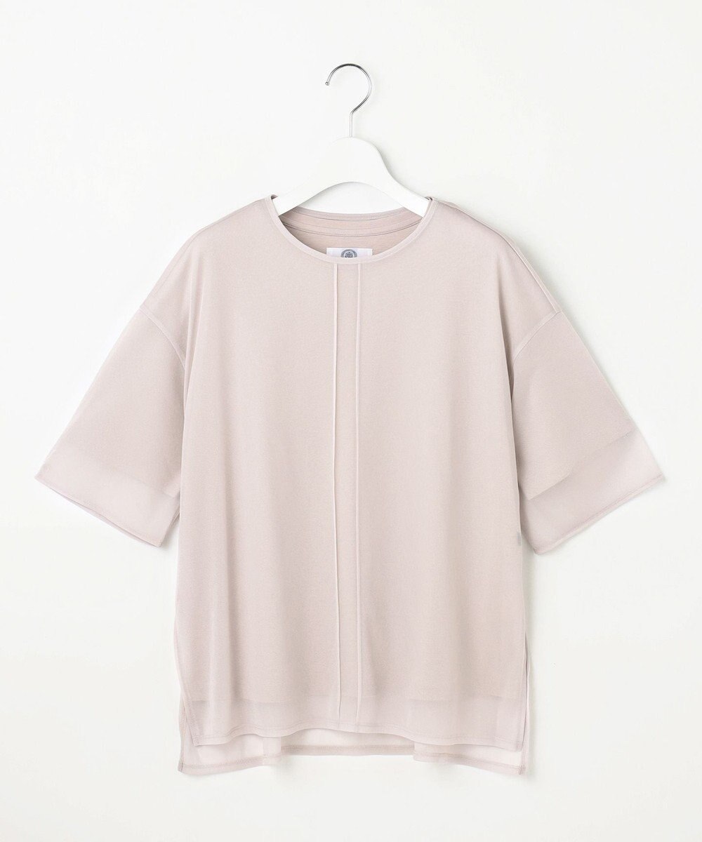 J.PRESS LADIES L 【WEB限定】シアーレイヤード ツイン カットソー 