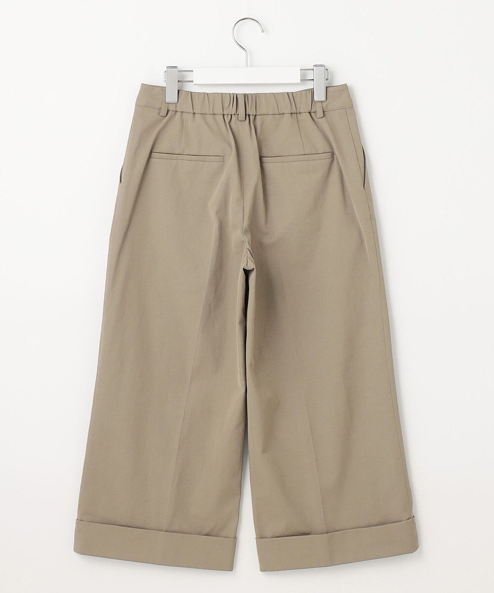 J.PRESS LADIES S 【洗える・吸水速乾】コットン麻シェルドライ クロップド パンツ 