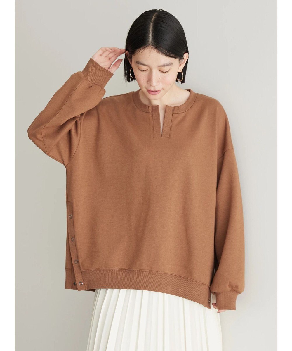 AMERICAN HOLIC カフタンサイドボタンポンチプルオーバー 