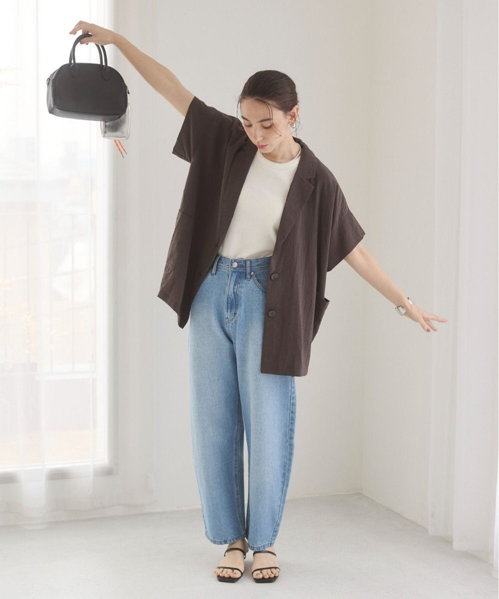 WEGO 【ANGIE VINTAGE/SMLサイズ展開】カーブデニムパンツ 