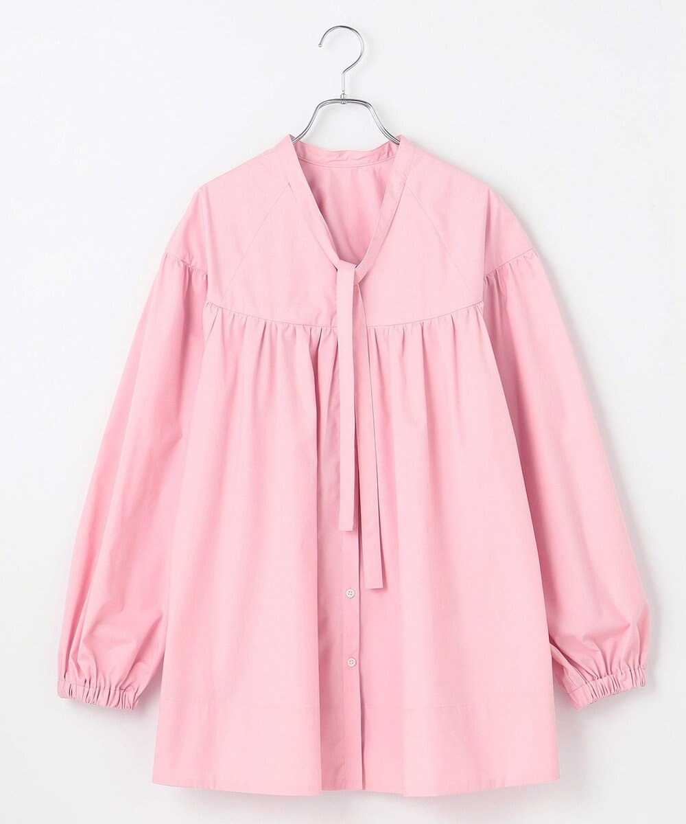 #Newans 【アイロンいらず】バストカットギャザーブラウス 