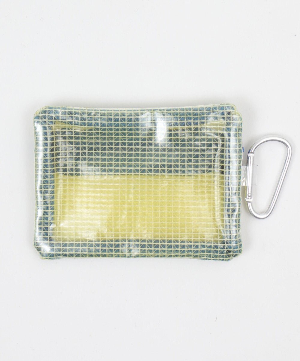 WEGO メッシュ配色クリアポーチ 
