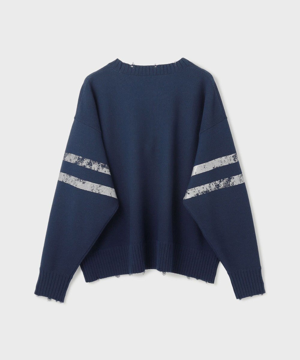 GRACE CONTINENTAL ナンバリングニットトップ 