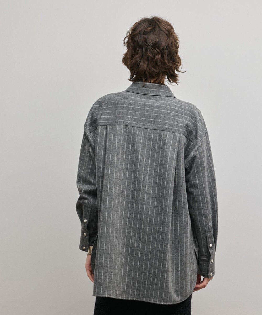 GRACE CONTINENTAL ジャージビッグシャツ 