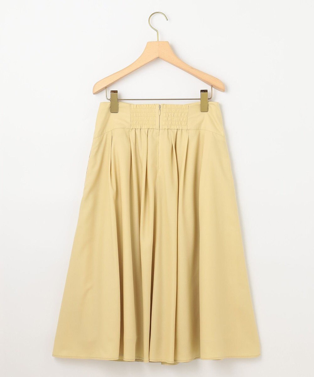 組曲 タックフレアカラースカート 