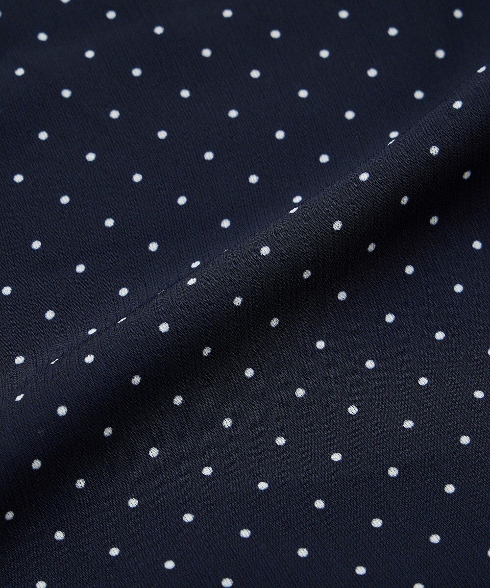 earth music&ecology マジョリカプリーツ半袖ブラウス 