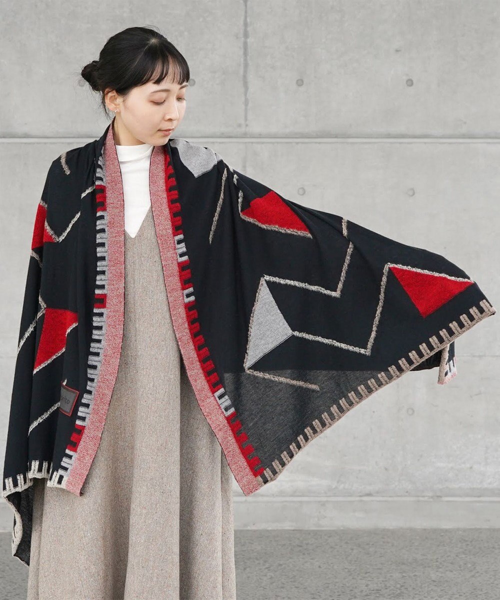 nitorito 【UNISEX】迷路 ストール 
