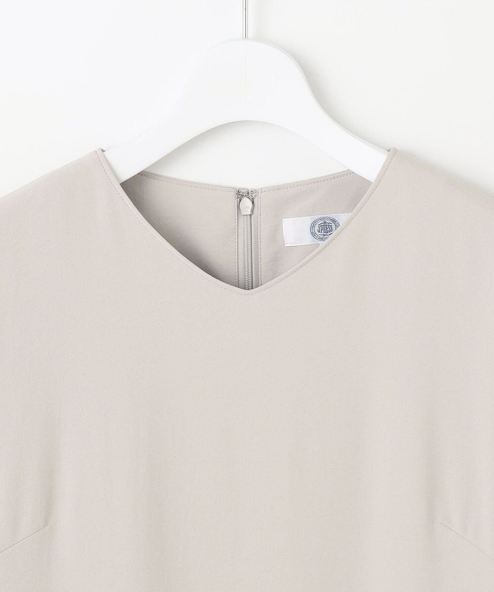 J.PRESS LADIES 【洗える・吸水速乾・接触冷感・セットアップ対応】Light ジョーゼット ワンピース 