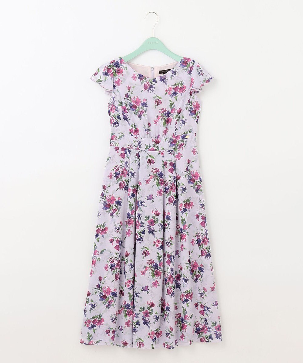 TOCCA 【洗える！】WATERCOLOR HARMONY ロングドレス 