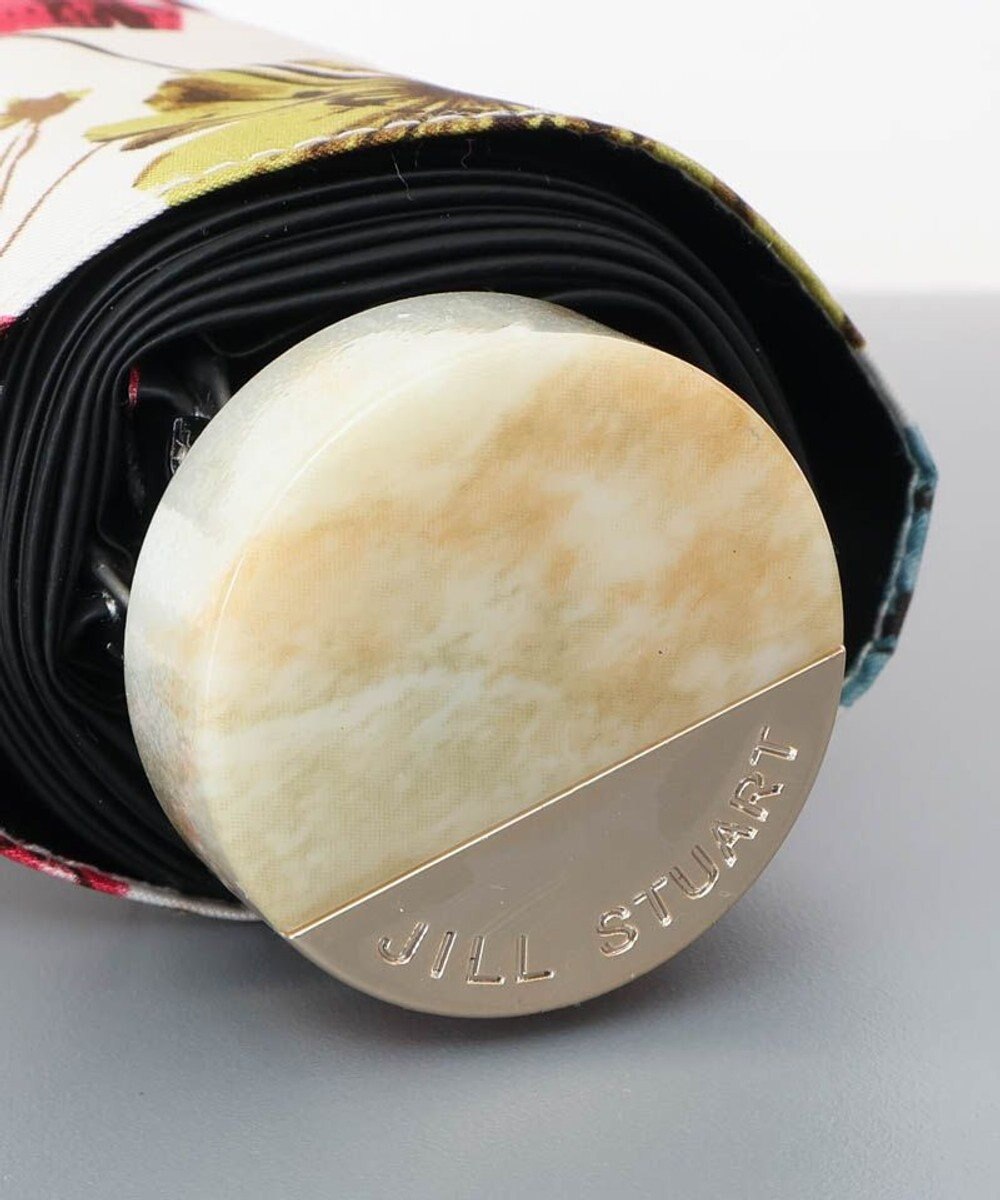 AURORA JILL STUART（ジル スチュアート）ボタニカル押し花オールシーズン傘（折りたたみ・ミニ傘） 