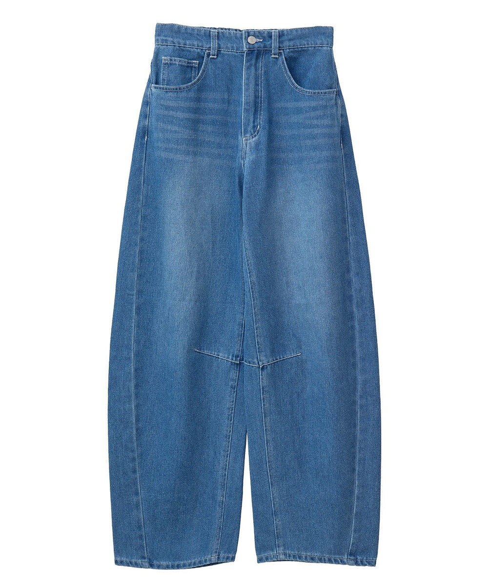 Green Parks ・ＥＬＥＮＣＡＲＥ　ＤＵＥ　デニムバレルレッグパン 