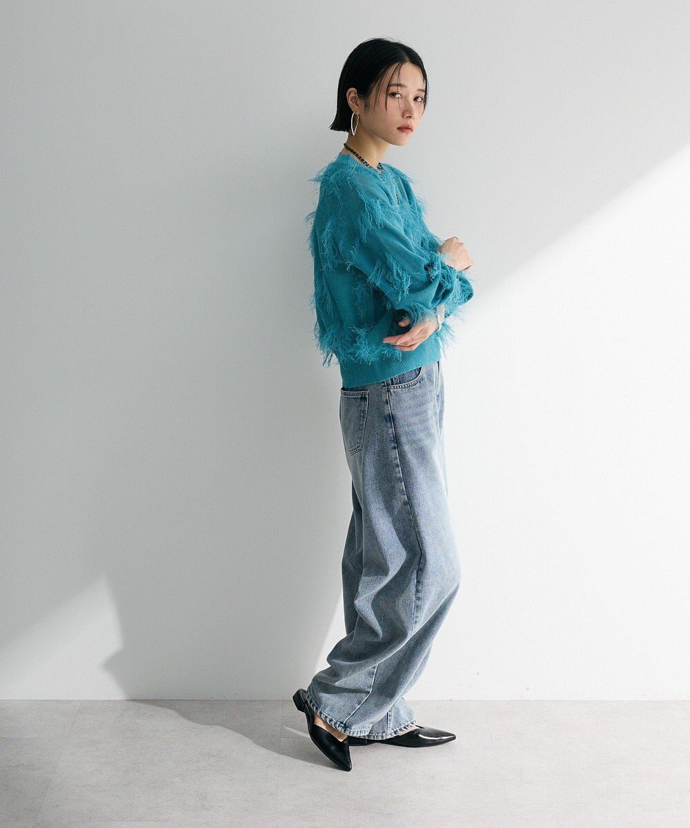 Green Parks ・ＥＬＥＮＣＡＲＥ　ＤＵＥ　デニムバレルレッグパン 