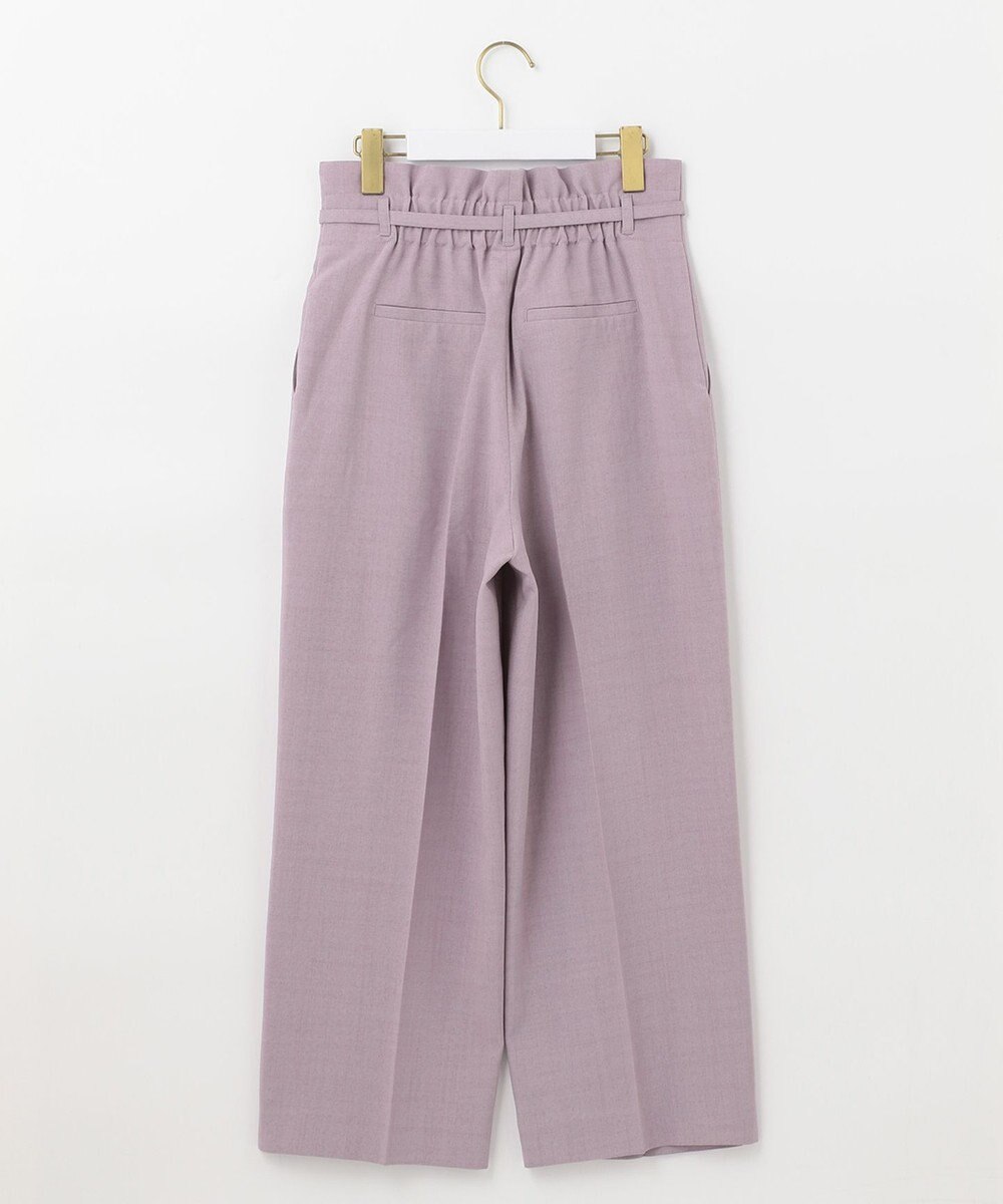 ANY SIS 【セットアップ対応】リネンライク ワイドパンツ 