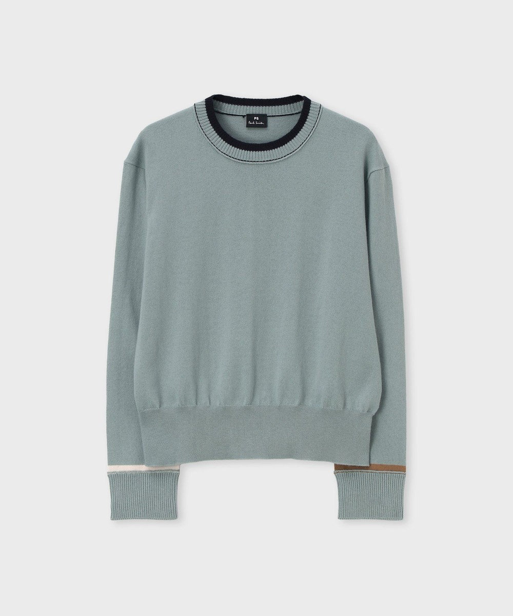 Paul Smith アクセントカラー クルーネックニット 