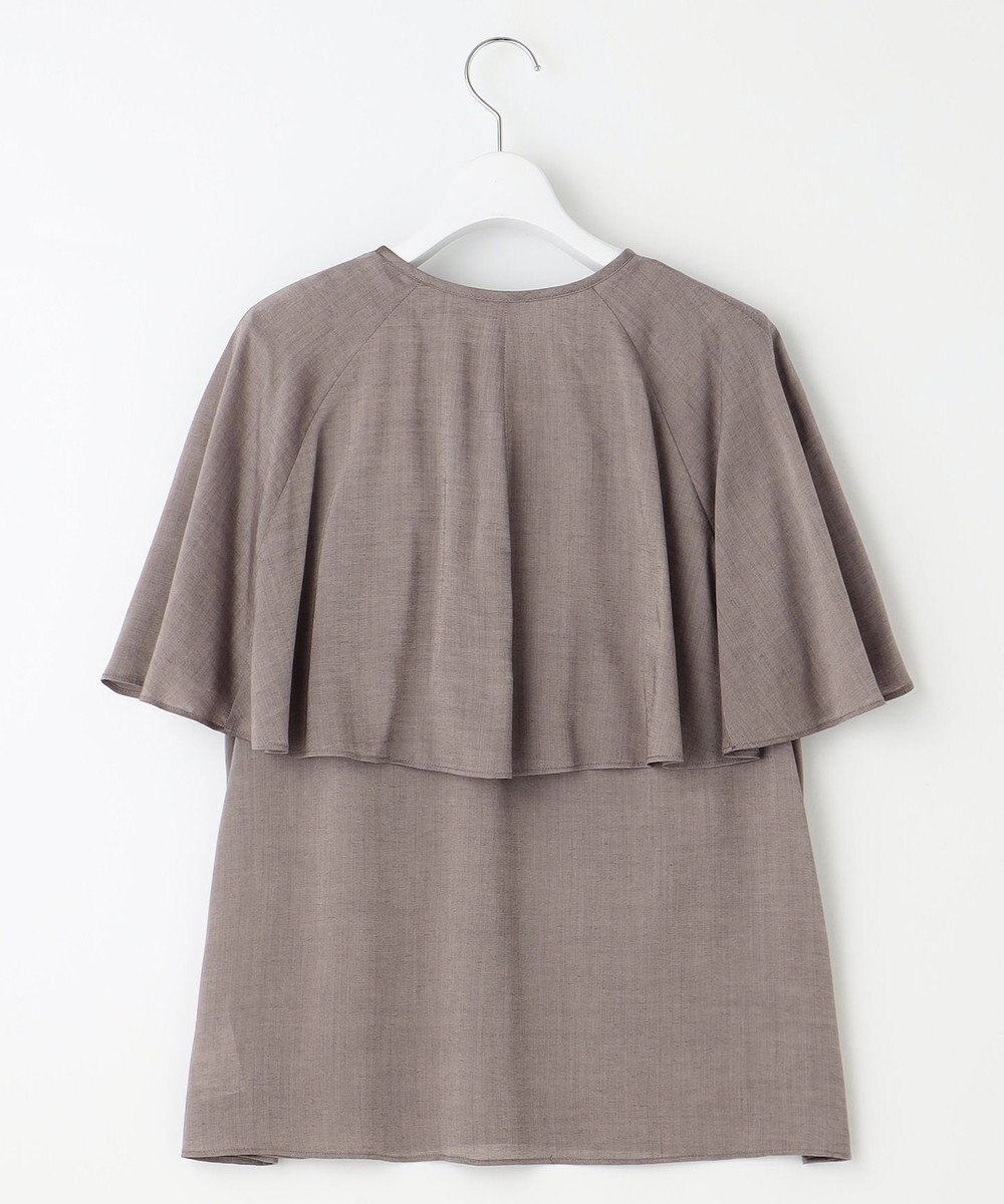 自由区 S 【洗える】キュプラシアー ブラウス 