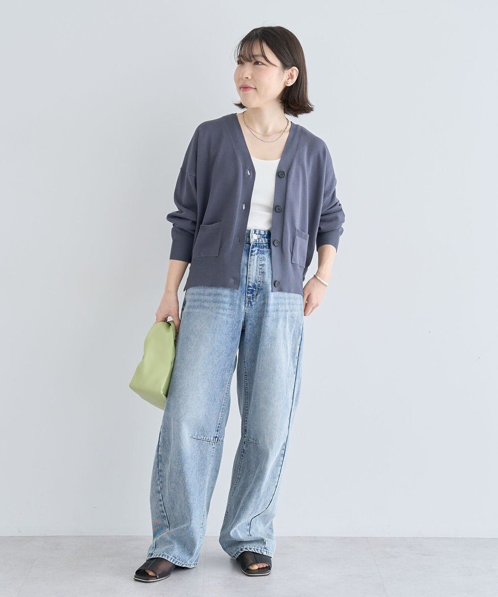 Green Parks ・ＥＬＥＮＣＡＲＥ　ＤＵＥ　デニムバレルレッグパン 