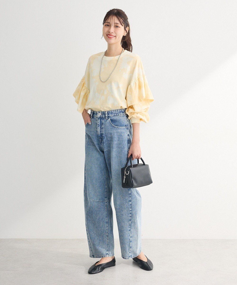 Green Parks ・ＥＬＥＮＣＡＲＥ　ＤＵＥ　デニムバレルレッグパン 