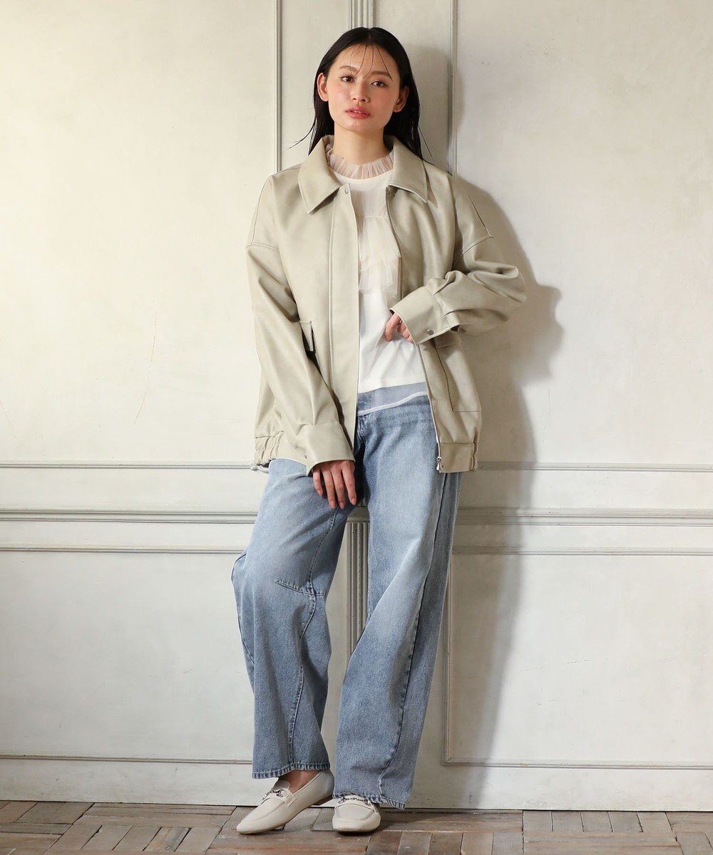 Green Parks ・ＥＬＥＮＣＡＲＥ　ＤＵＥ　デニムバレルレッグパン 