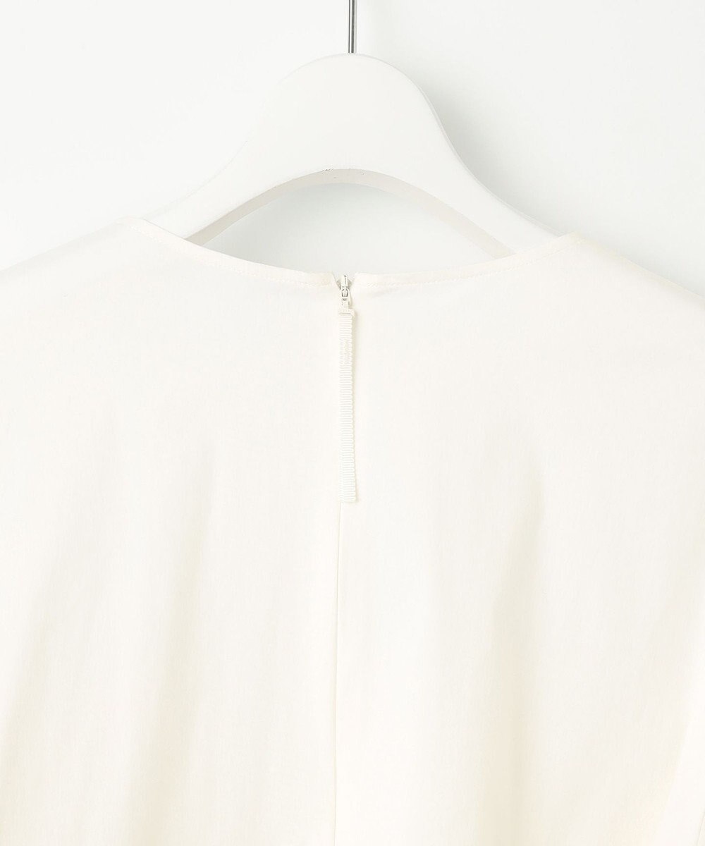 自由区 L 【洗える】タイプライターデザイン ブラウス 