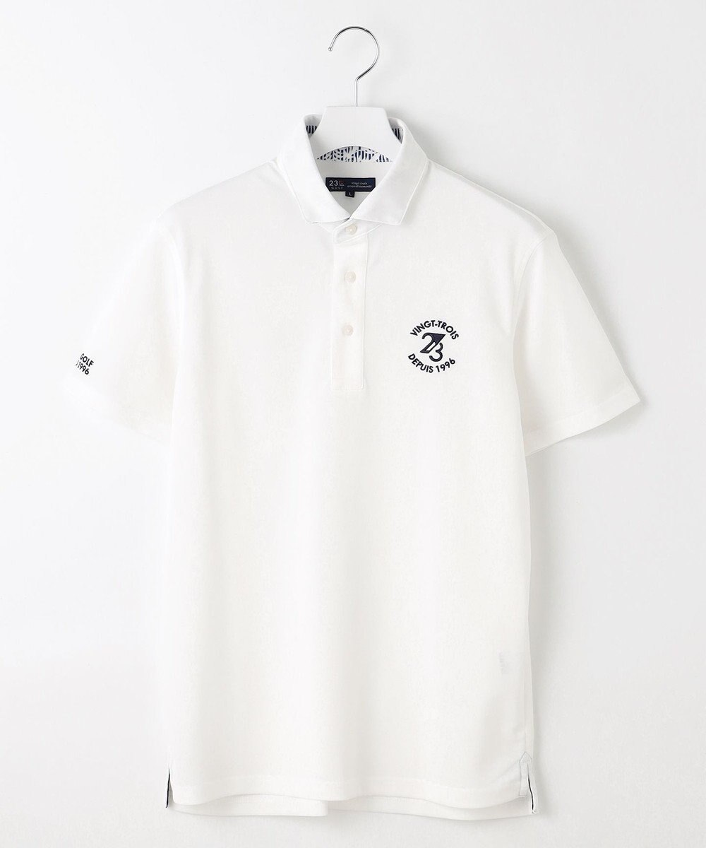 23区GOLF 【MEN】エイトムーブカノコ ストレッチポロシャツ 