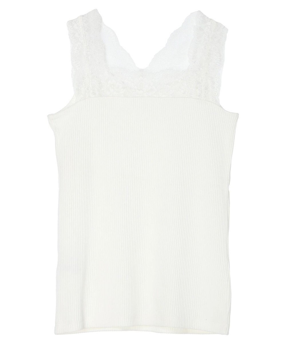 Green Parks レースタンクトップ 