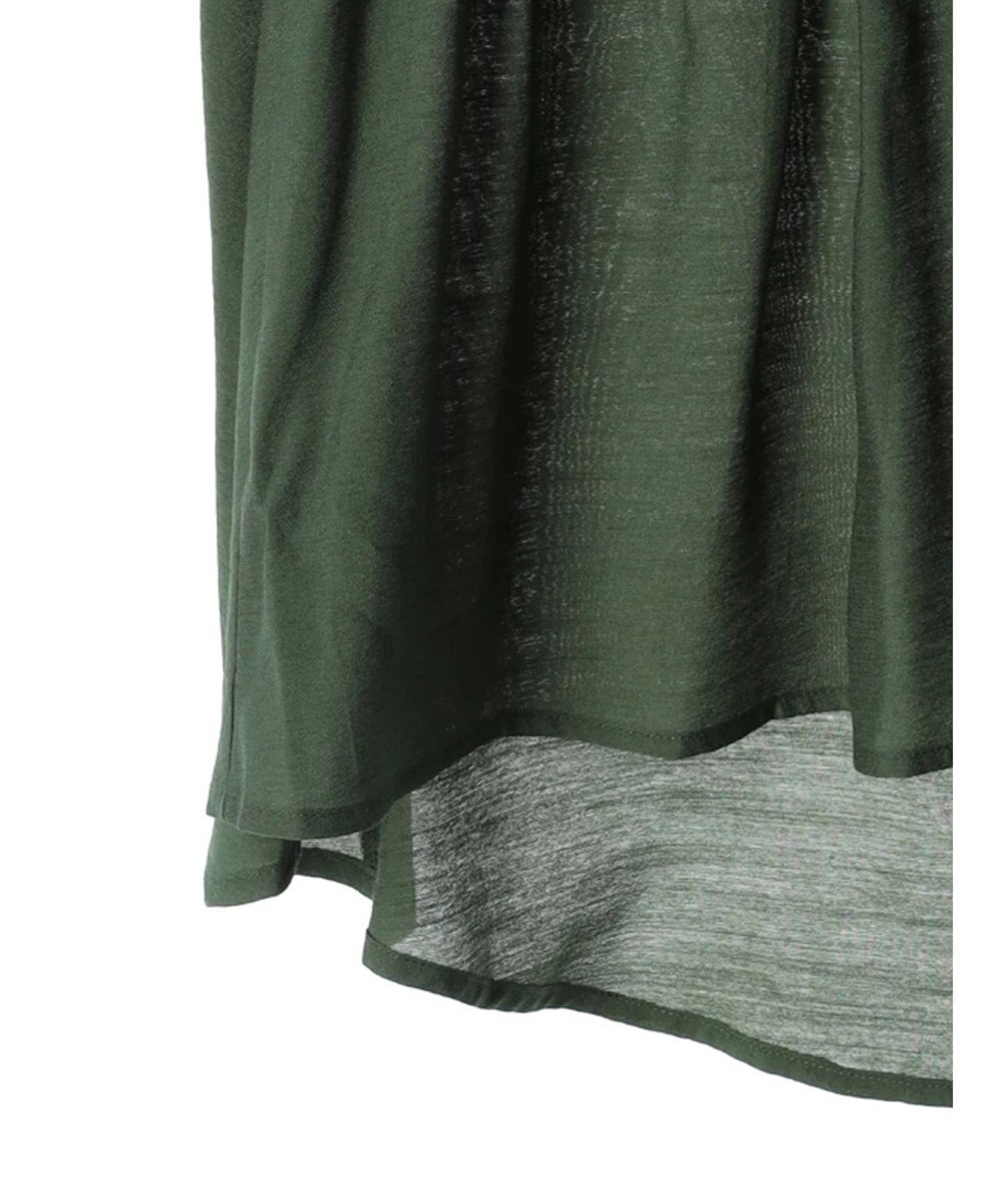 Green Parks カットドッキングフレアラインプルオーバー 