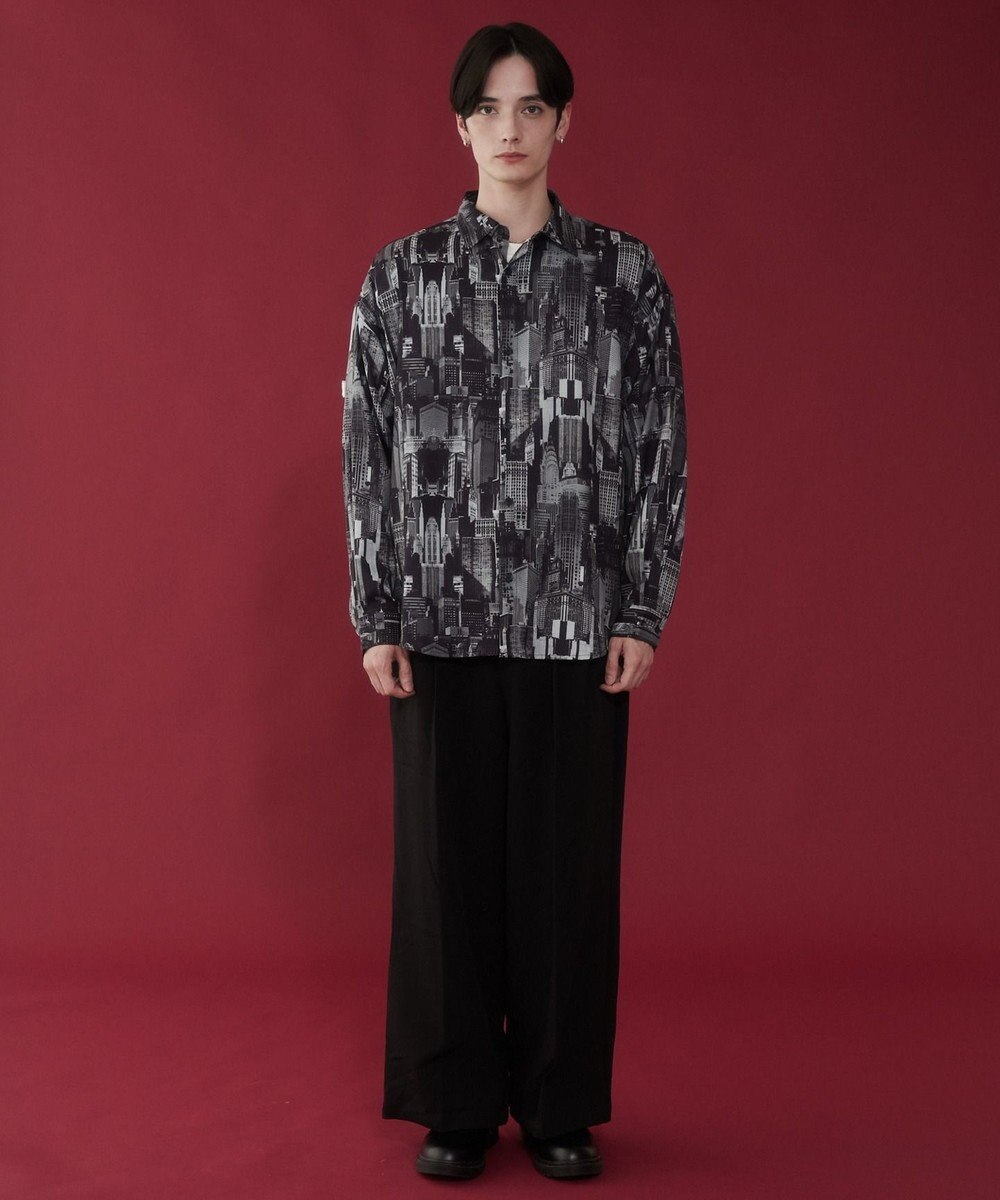 WEGO アムンゼンパターンBIGシャツ（LS） 