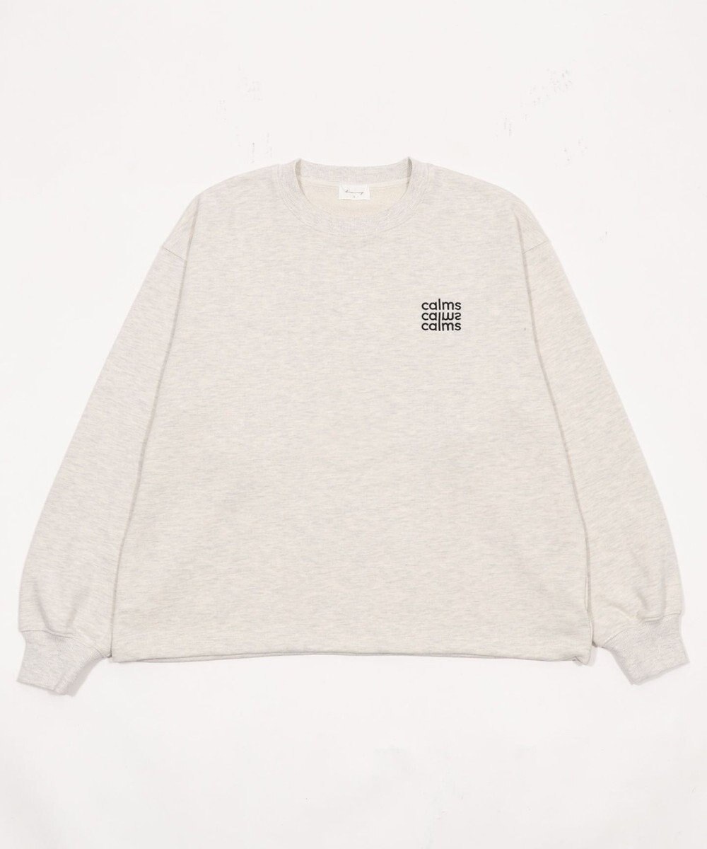 WEGO 【ユニセックス着用ITEM】ショートドロストワンポイント刺繍プルオーバー 