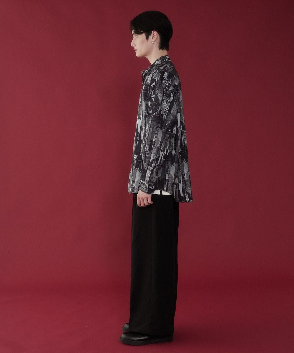 WEGO アムンゼンパターンBIGシャツ（LS） 