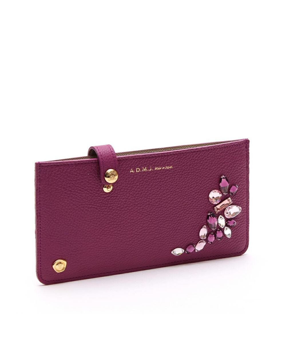 A.D.M.J. 【牛革】モーツァルトカラーグラデーションスリムウォレット 