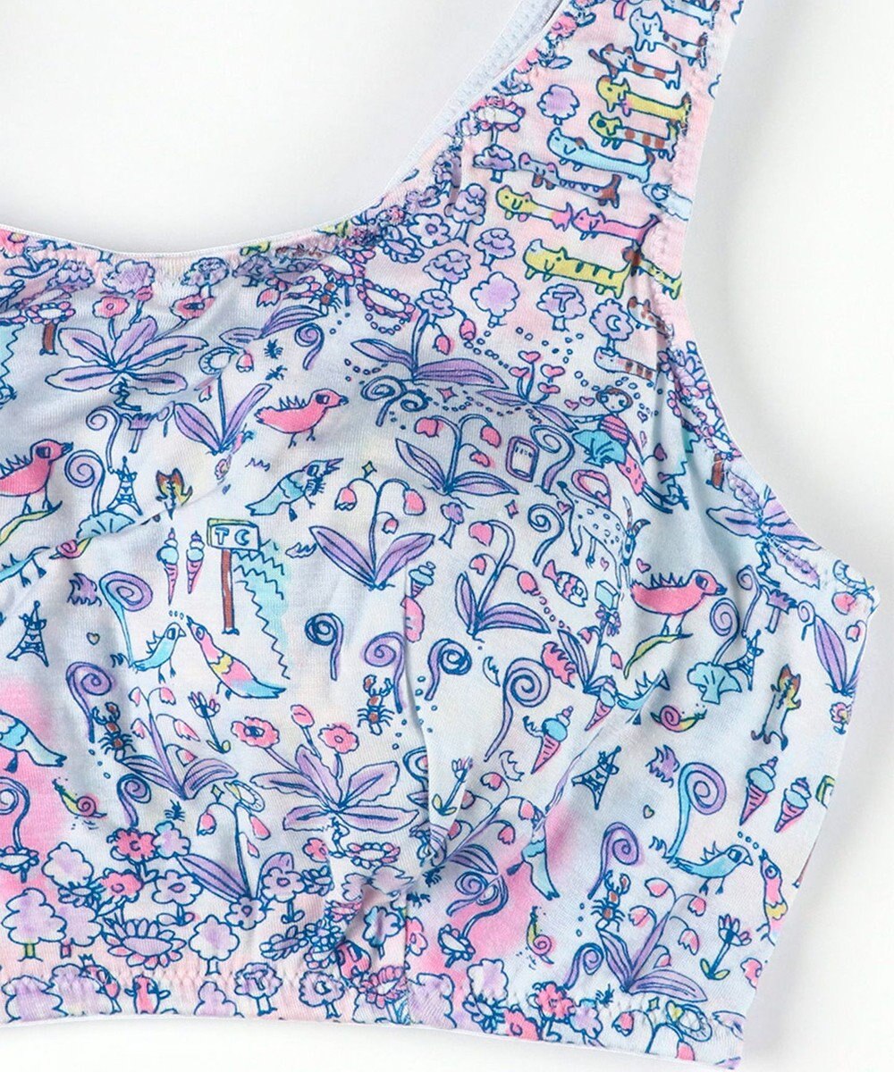 tsumori chisato SLEEP ツモリチサト ナイトアップブラ ノンワイヤー ベア天竺素材(身生地) 3Lまで対応 大きいサイズ ナイトブラ レディース UBX410 /ワコール 