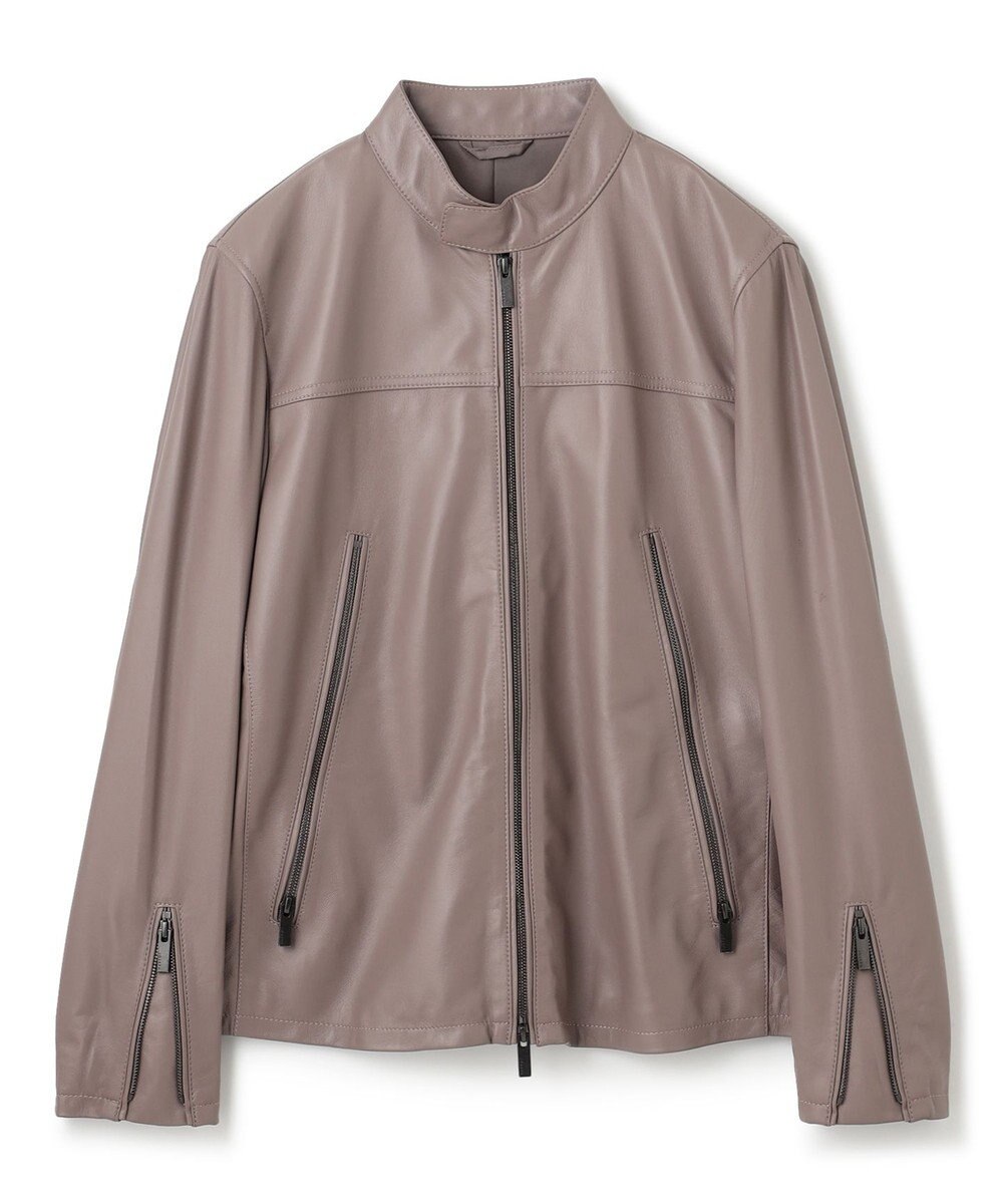 JOSEPH HOMME ライトラムナッパ レザー   シングルライダース 