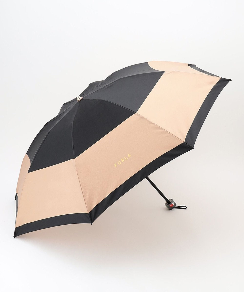 FURLA 折りたたみ傘 カラーボーダー / MOONBAT | ファッション通販 