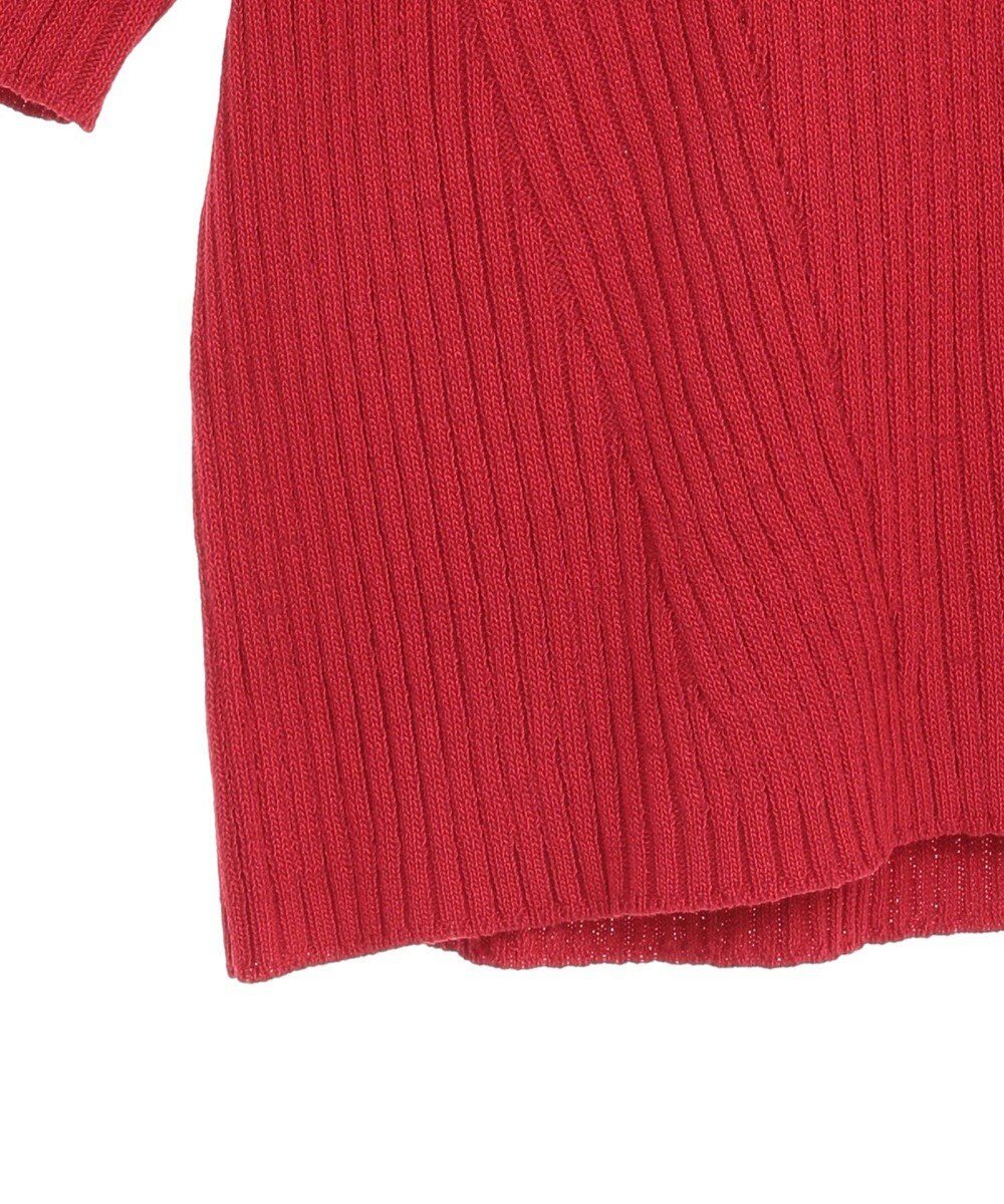 earth music&ecology 半袖ポロニットプルオーバー 