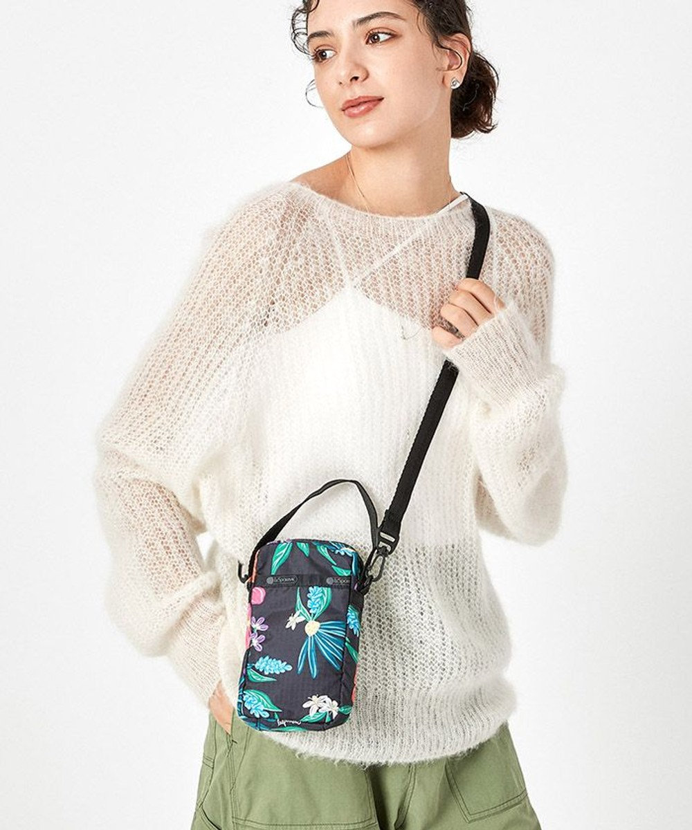 LeSportsac MINI PHONE CROSSBODY/ワイルドフラワーウォーターカラー ワイルドフラワーウォーターカラー