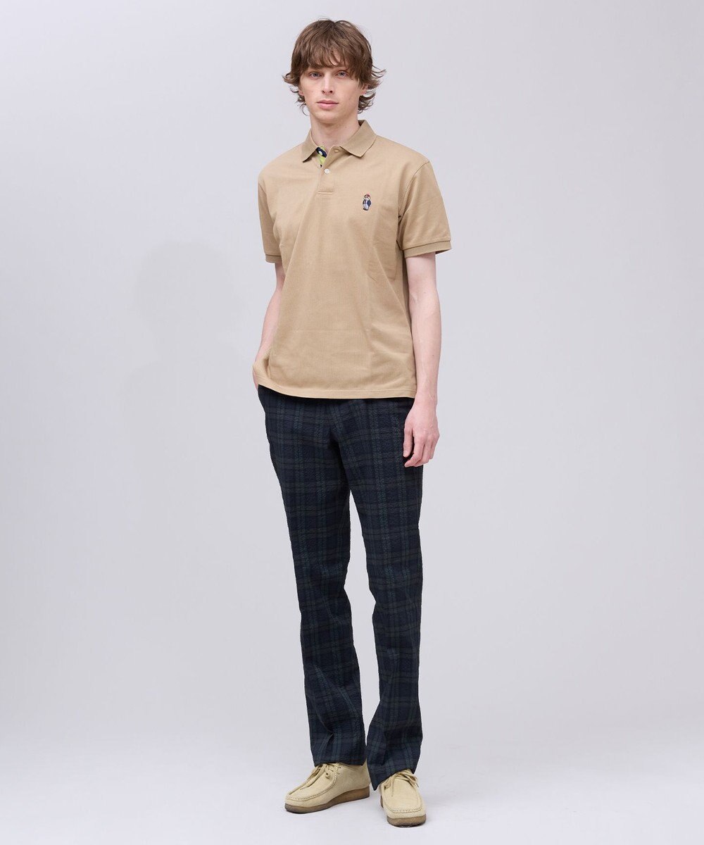 J.PRESS MEN 新デザイン【BULLDOG BOY / 8色展開】カノコレジメン ポロシャツ 