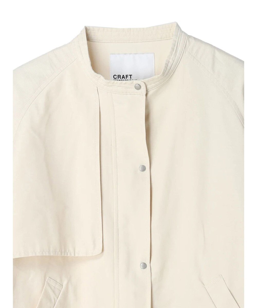 CRAFT STANDARD BOUTIQUE 綿ナイロングログランブルゾン 