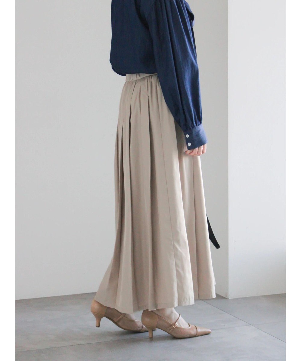 Te chichi ダブルタックフレアスカート 