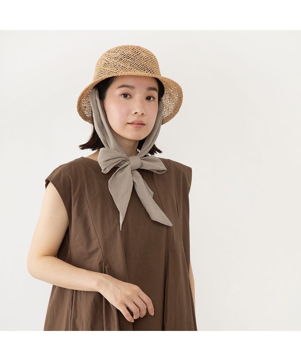 林八百吉商店 un chapeau  ラフィアキャペリン 