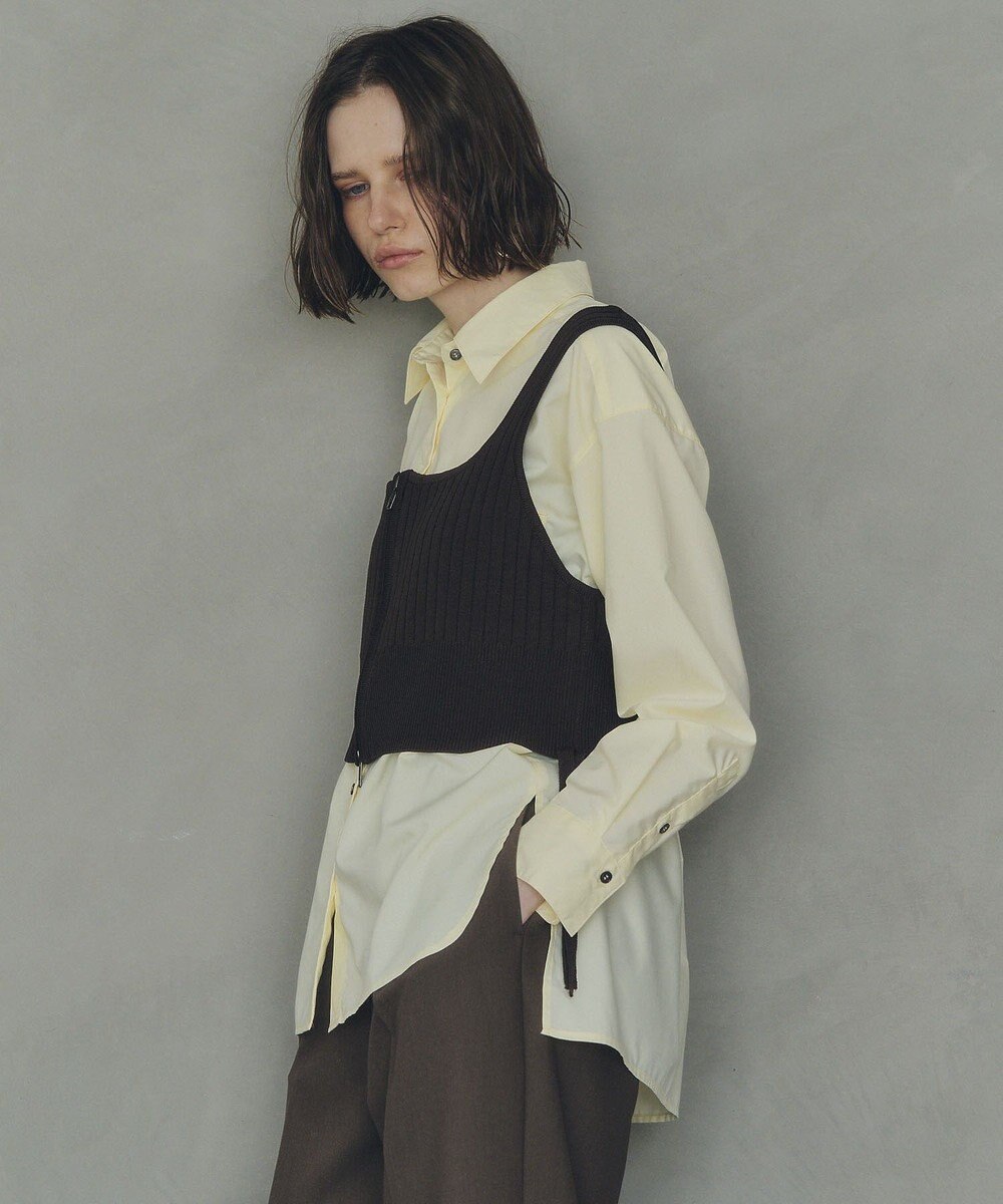 YECCA VECCA ロングシャツ 